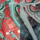 Before (left) and after (right) shots taken by the WorldView-3 satellite reveals the devastation. (Image: DigitalGlobe)